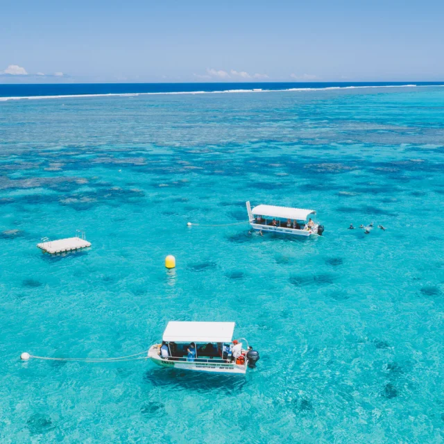 Bateau à fond de verre - Bourail