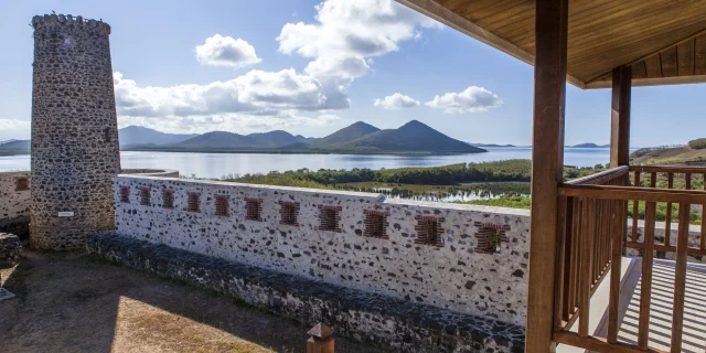 Vue du Fort Teremba - Moindou - Nouvelle-Calédonie