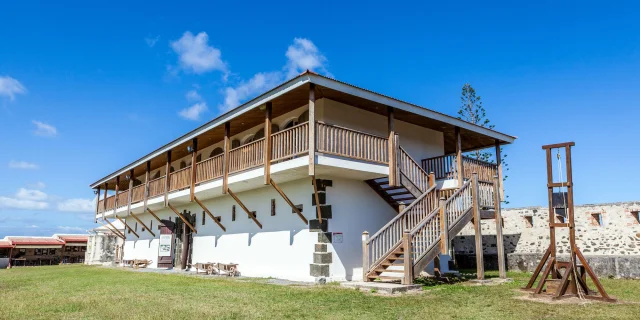 Bâtiment principal Fort Teremba - Moindou - Nouvelle-Calédonie