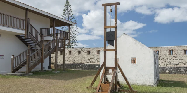 Guillotine  Fort Teremba - Moindou - Nouvelle-Calédonie