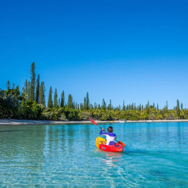 Kayak Baie de Kanuméra - île des Pins