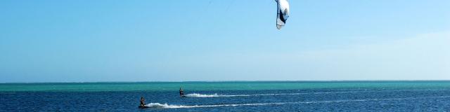 Kitesurf à Poé - Bourail