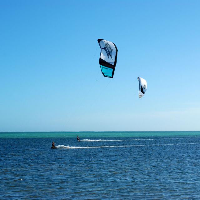 Kitesurf à Poé - Bourail