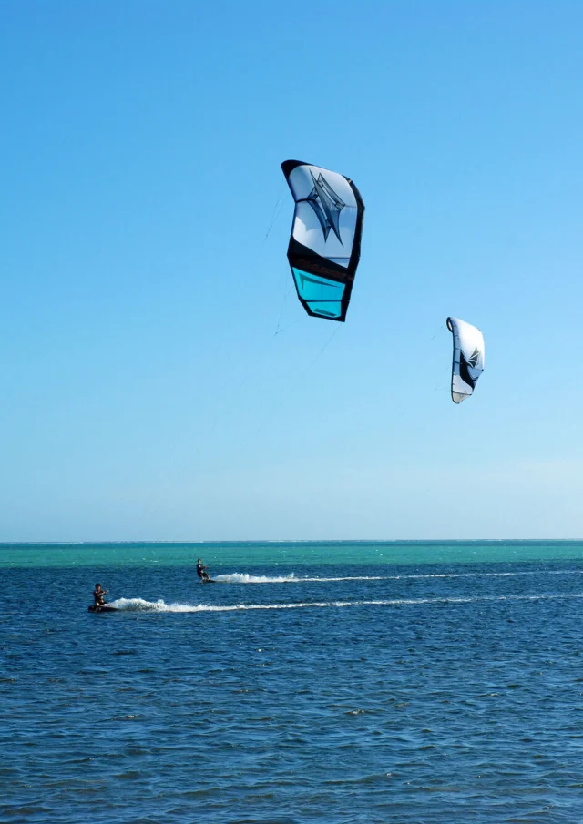 Kitesurf à Poé - Bourail