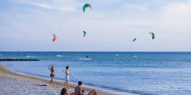 Kitesurf plage Méridien