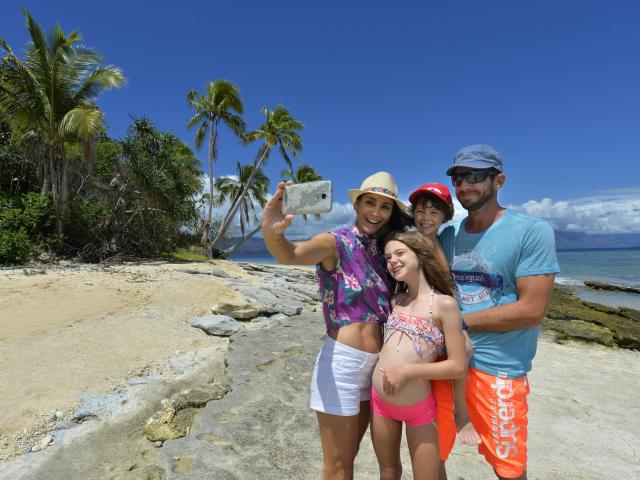 Selfie famille