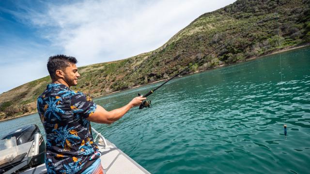 Sortie pêche en mer