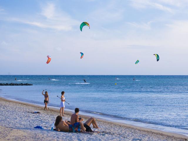 Kitesurf - Plage du Méridien