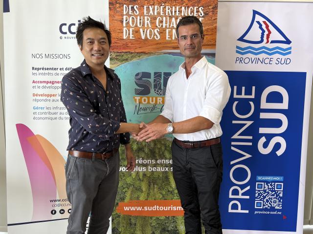 Signature convention Sud Tourisme CCI PS