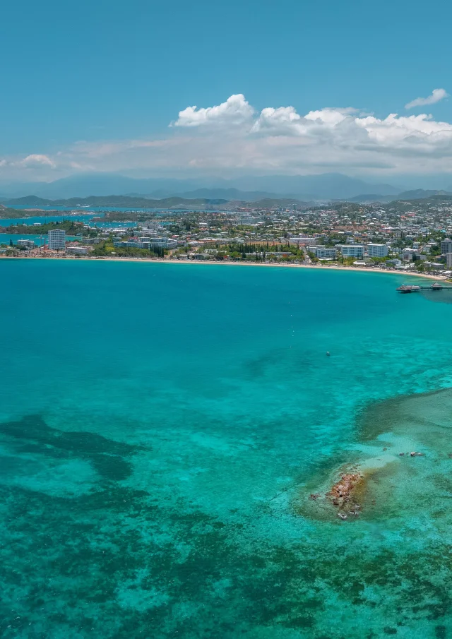 Vue aérienne Nouméa