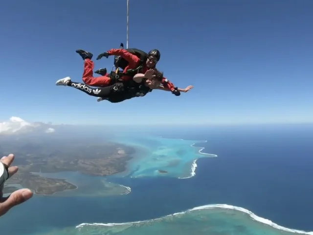 Saut en parachute